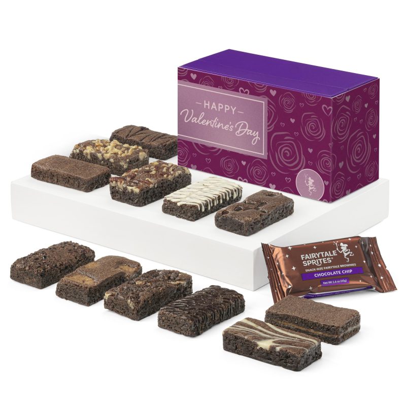 Custom Valentine Sprite Dozen Brownies