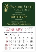 Custom Value Stick Calendar - Traditional Shape