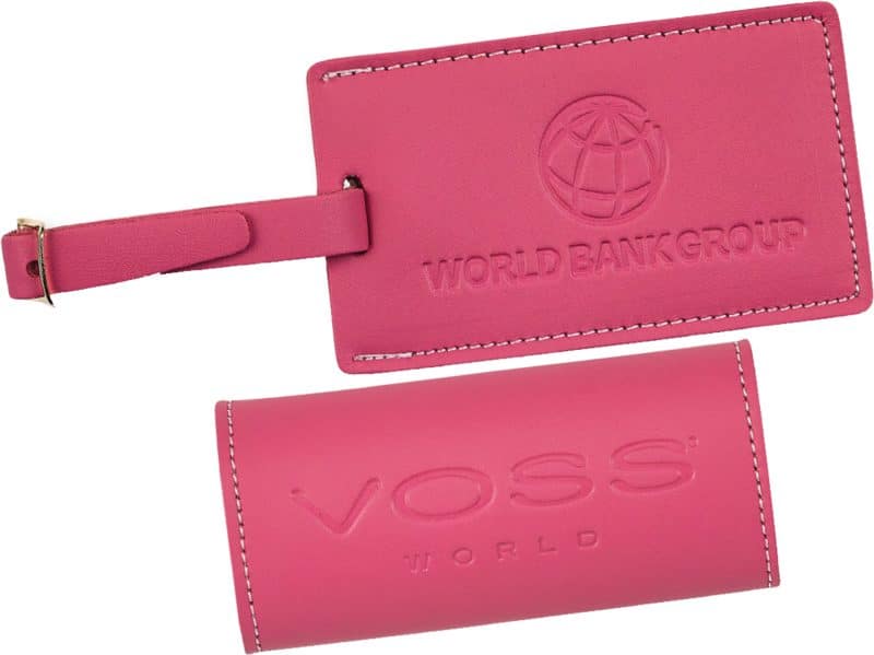 Custom Vibrant Luggage Tag & Handle Wrap Set (Domestic)