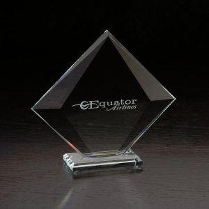 Custom Vision Medium Glass Award