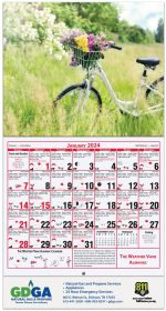 Custom Weather Vane Almanac Spring Calendar