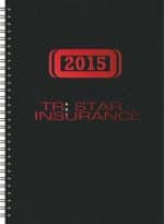 Custom Weekly Organizer™ w/Leather Front & Chip Back (7"x10") - 3