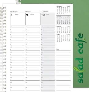 Custom WeeklyOrganizer™ HardCover Organizer (7"x10")