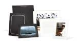 Custom White Smooth Picture Frame with Easel (8"x10")