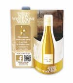 Custom White Wine 3-D Wave Table Tent