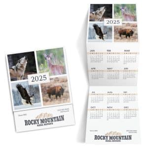 Custom Wildlife Trifold Calendar