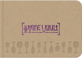 Custom Wine Classic LifestyleJotters™ Notebook (5"x3.5")