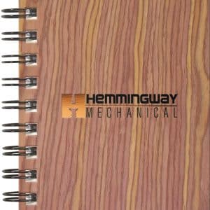 Custom WoodGrain Journals JotterPad (4"x6")