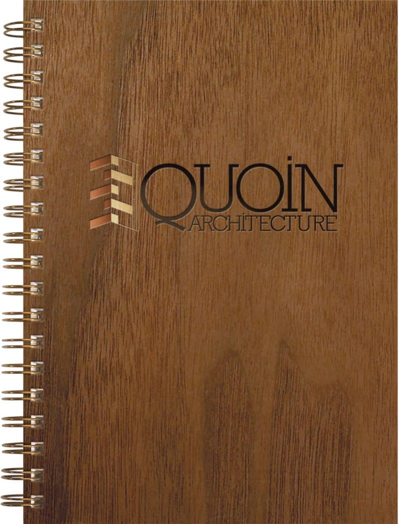 Custom WoodGrain Journals NoteBook (7"x10")