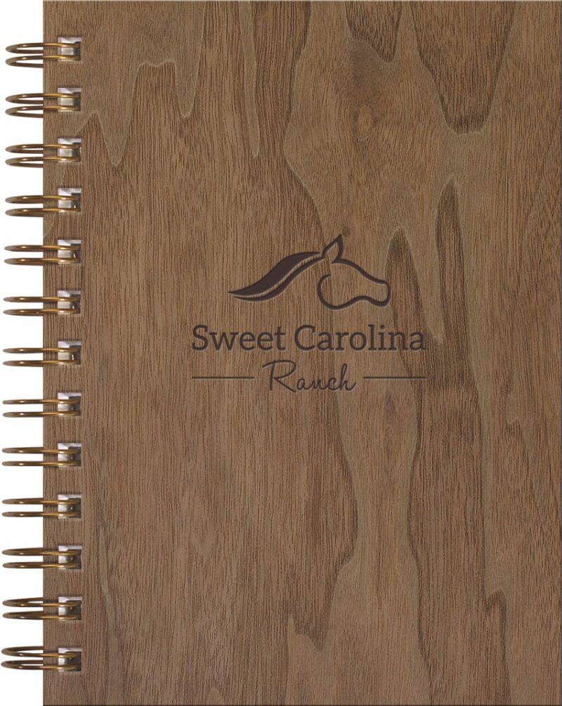 Custom WoodGrain Journals NotePad (5"x7")