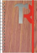 Custom WoodGrain Journals SeminarPad (5.5"x8.5") - 1