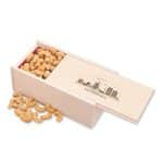Custom Wooden Collector's Box w/Extra Fancy Cashews
