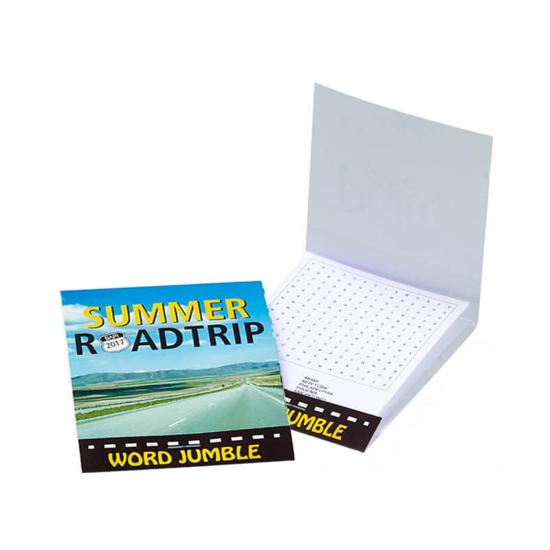Custom Word Jumble To Go Booklet - 3