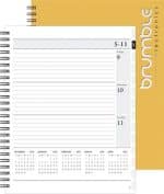 Custom Xeo Planner™ w/Leather Front & Chip Back (7"x8.5")