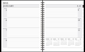 Custom Xeo Planner™ w/Leather Front & Chip Back (7"x8.5") - 2