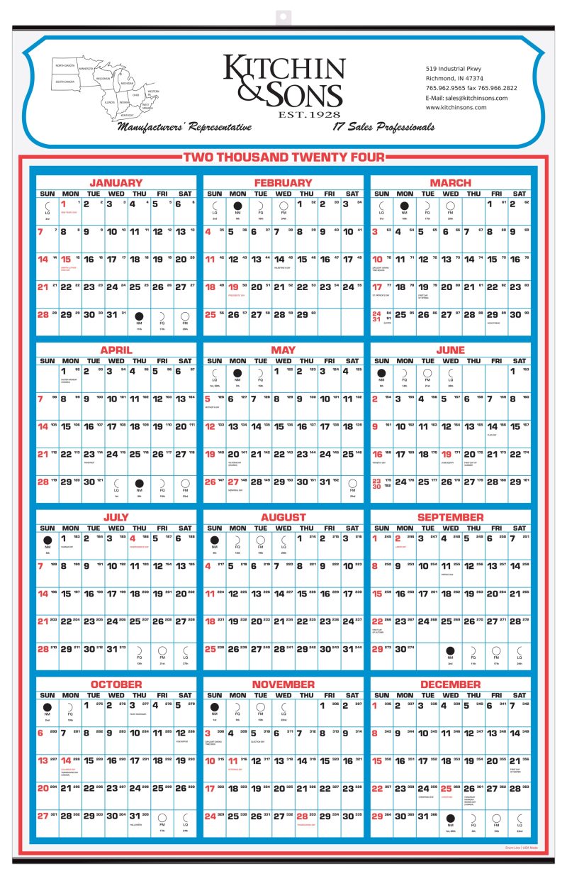Yearly-Memo-Calendar-2250 Custom Yearly Memo Calendar