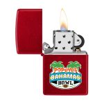 Custom Zippo® Windproof Lighter Classic Candy Apple Red™ - 1