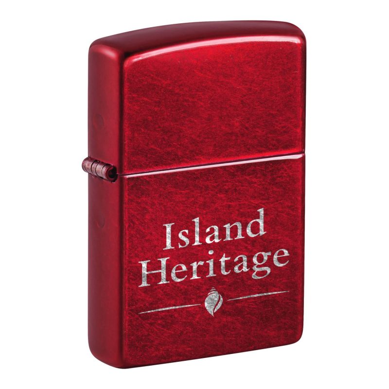 Custom Zippo® Windproof Lighter Classic Candy Apple Red™ - 2