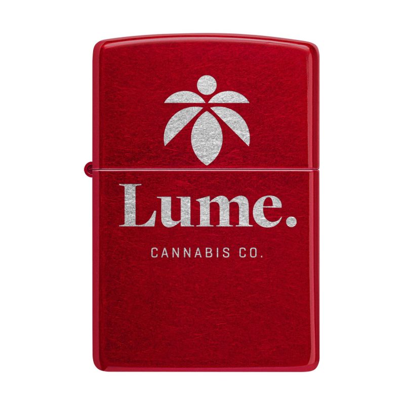 Custom Zippo® Windproof Lighter Classic Candy Apple Red™ - 3
