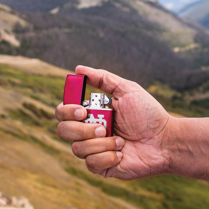 Custom Zippo® Windproof Lighter Classic Candy Apple Red™ - 7