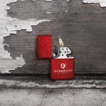 Custom Zippo® Windproof Lighter Classic Candy Apple Red™ - 9