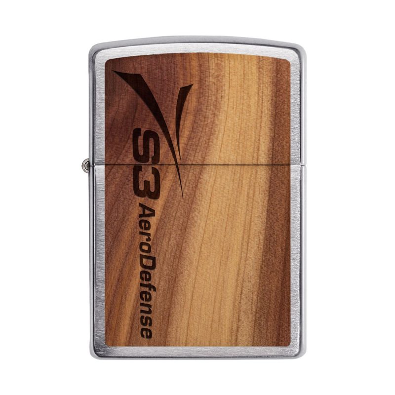 Custom Zippo® Woodchuck USA Cedar Windproof Lighter - 2