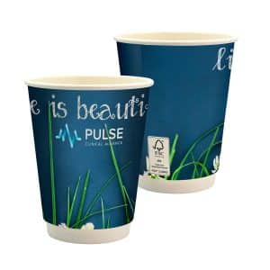 Custom 12 oz Full Color Paper Cup