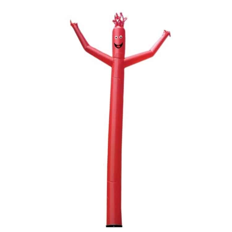 Custom 16" Red Wacky Man™ Single-Leg Inflatable (PMS 186)