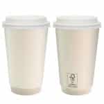 Custom 16 Oz. Full Color Paper Cup with Lid - 3