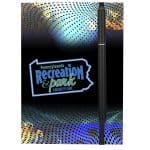 Custom 4" x 6" Perfect Paper Cover Notebook with Elastic Stylus Pen - 2