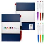 Custom 4" x 6" Perfect Paper Cover Notebook with Pen