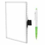 Custom 4" x 6" Perfect Paper Cover Notebook with Pen - 8