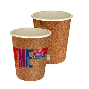 Custom 5 oz Full Color Cork Pattern Paper Cup