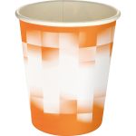 Custom 5 oz Full Color Shaded Checkers Paper Cup - 9