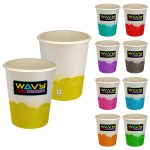 Custom 5 oz Full Color Turbulent Waves Paper Cup