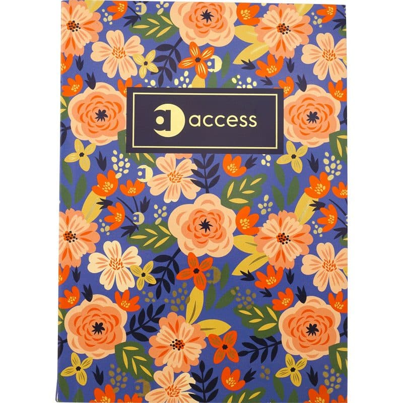 Custom 5" x 7" Perfect Paper Cover Notebook - 2