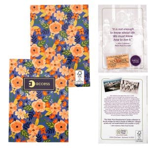 Custom 5" x 7" Perfect Paper Cover Notebook