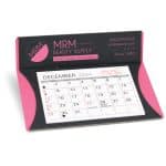 Custom Crescent Nu-Leth-R Desk Calendar - 2