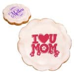 Custom Full Color Flower Cookie