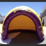 Custom Inflatable Shell Tent 20'W x 15'H - 1