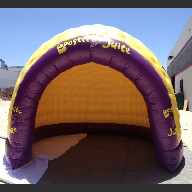 Custom Inflatable Shell Tent 25'W x 18'H - 1