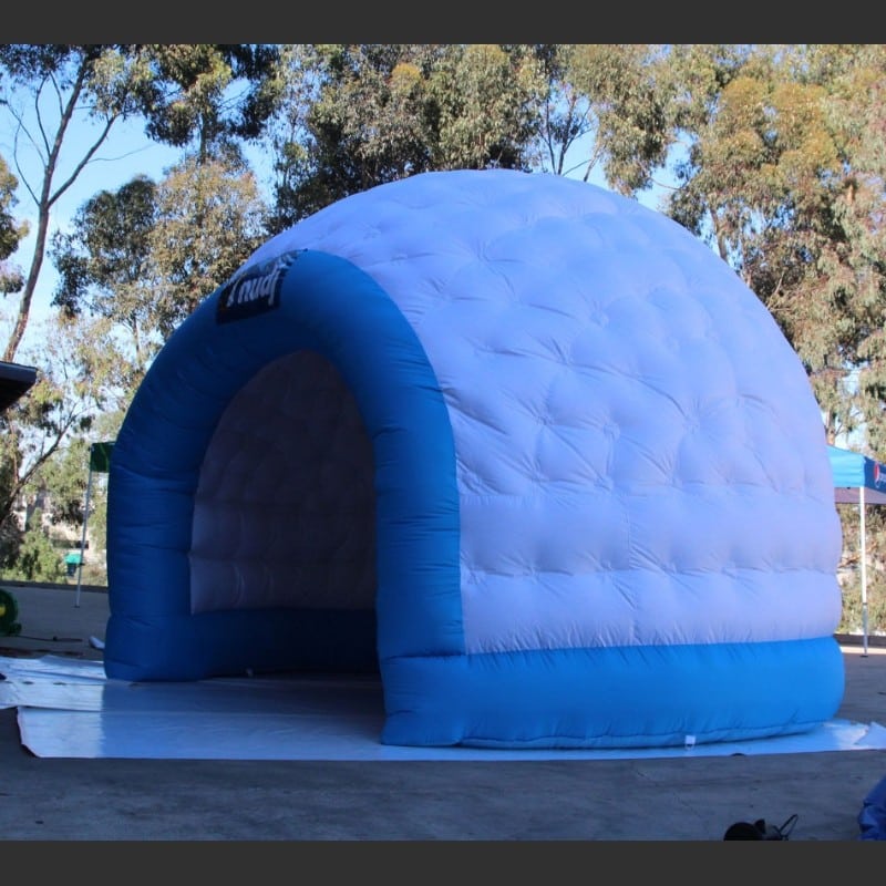 Custom Inflatable Shell Tent 25'W x 18'H - 3