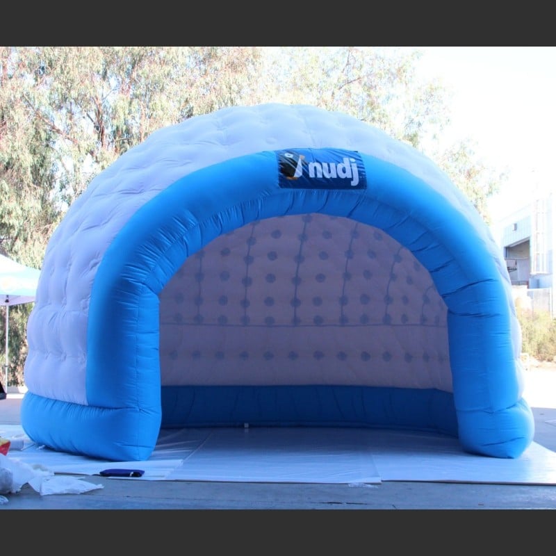 Custom Inflatable Shell Tent 25'W x 18'H - 4