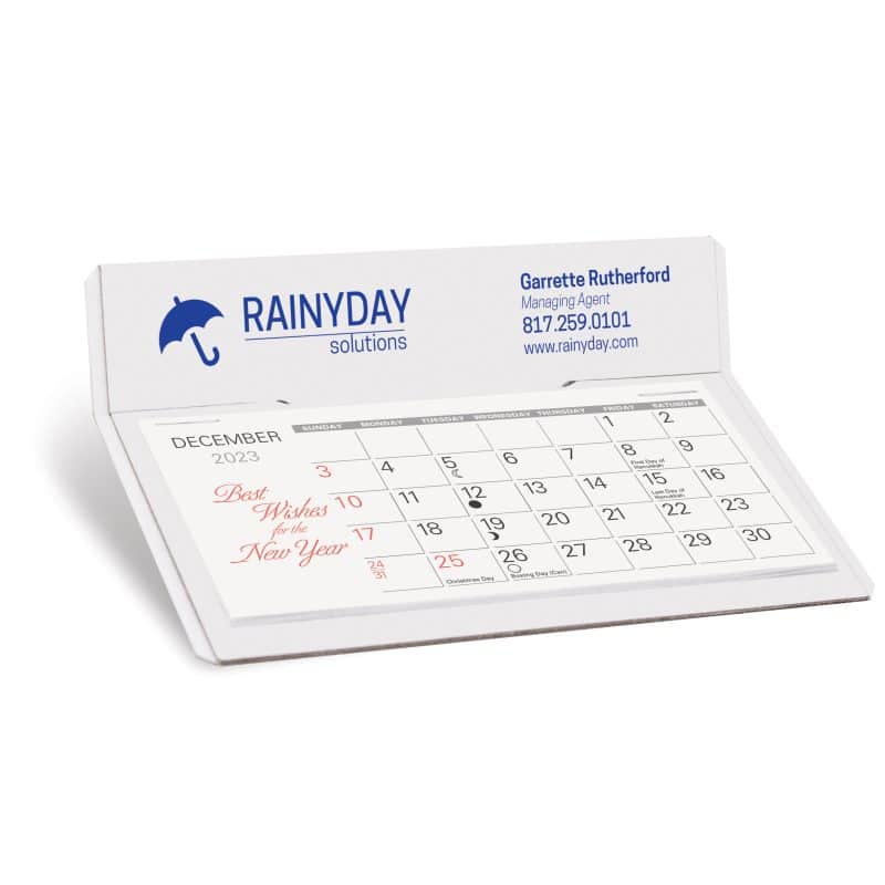 Custom Mailer Desk Calendar - 1