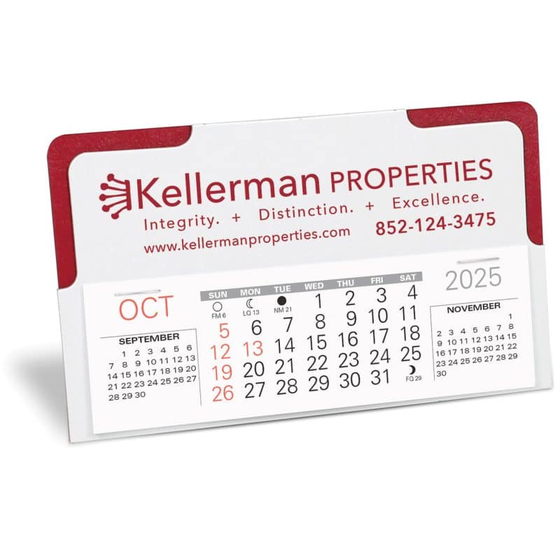 Custom Monarch Premier Desk Calendar - 4