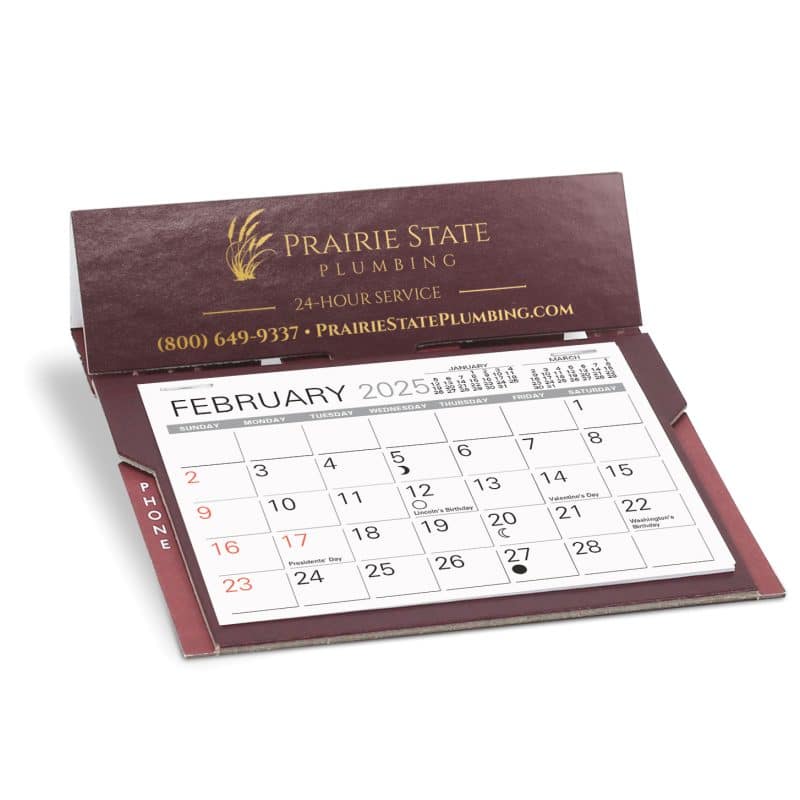Custom Pacemaker Nu-Leth-R Desk Calendar - 1