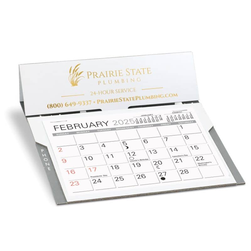 Custom Pacemaker Nu-Leth-R Desk Calendar - 2