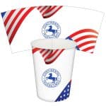 Custom Patriotic Stadium Cup