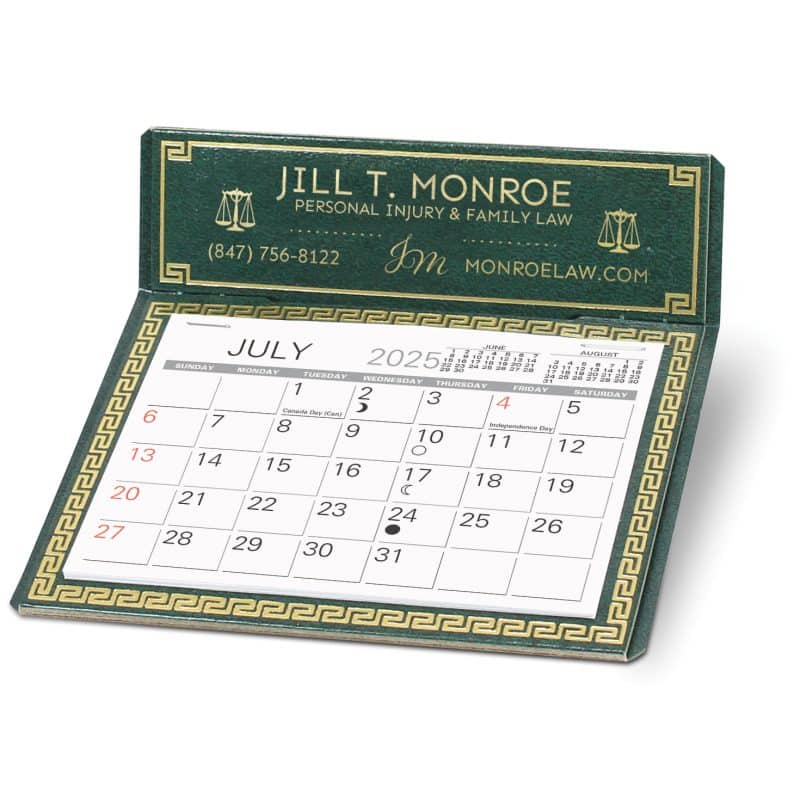 Custom Princeton Desk Calendar - 1