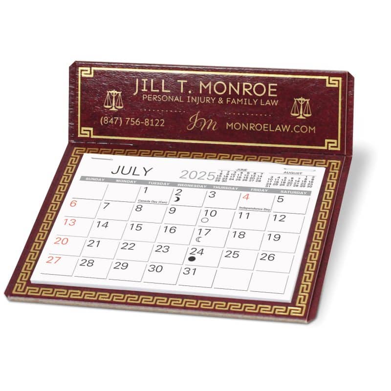Custom Princeton Desk Calendar - 2